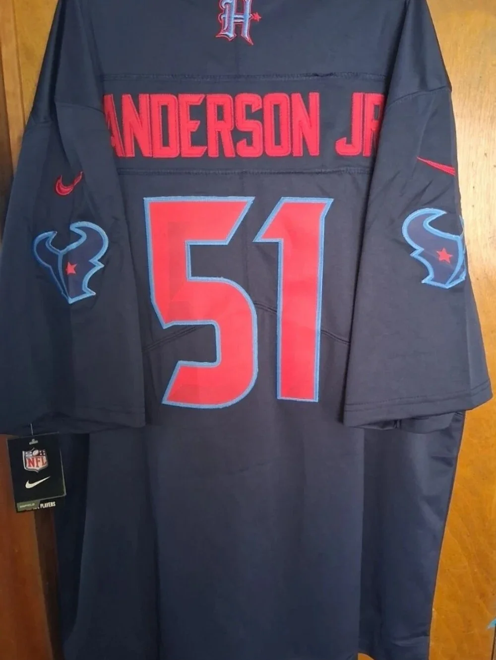 Mystery Sports Card With Will Anderson JR Houston Texans Xl Jersey